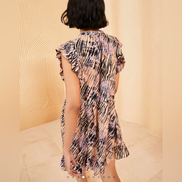 Ulla Johnson Lina Coverup Dress in Fig Size P(0) - Picture 4 of 11